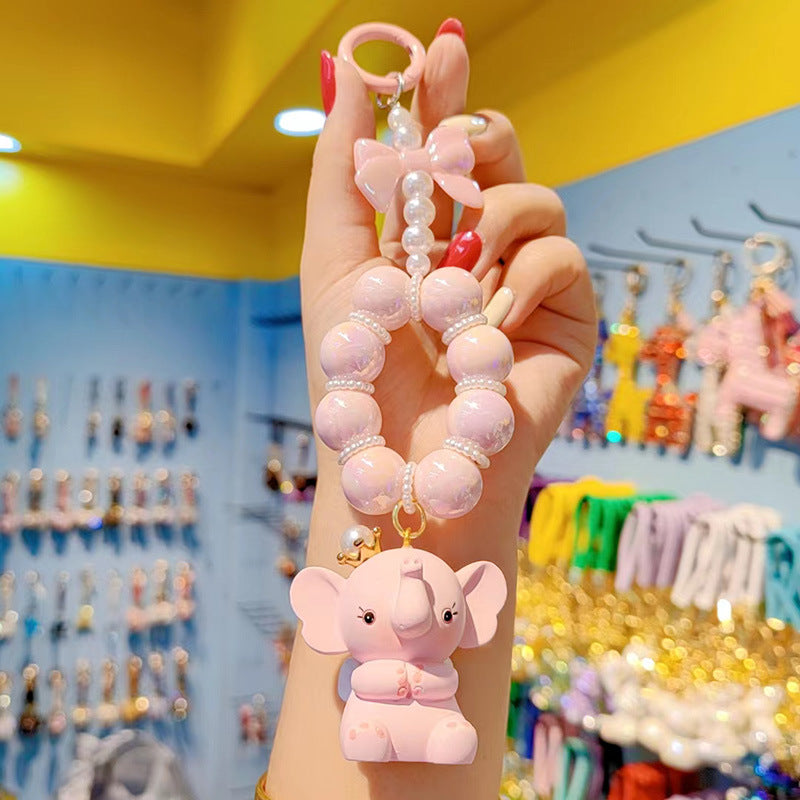 Wholesale Resin Crown Dumbo Keychain